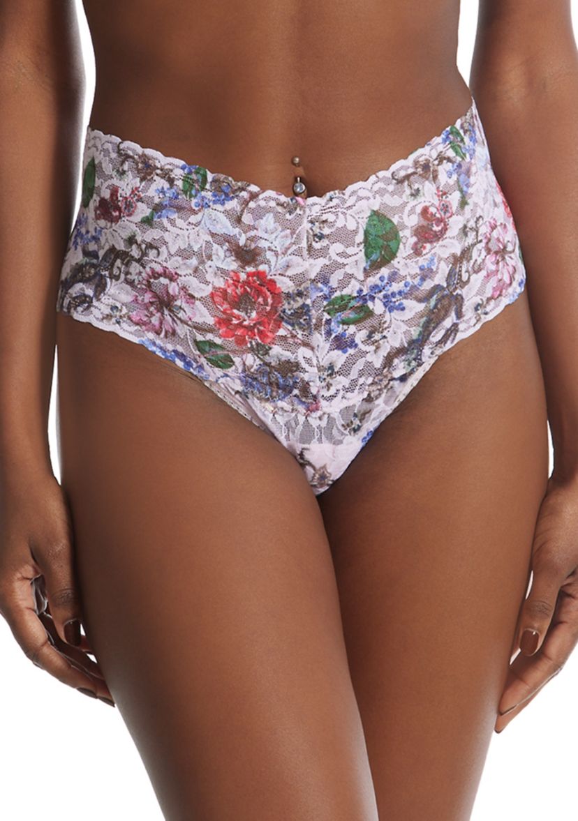 Retro High Grove Garden Thong