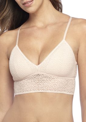 DKNY Women's Modern Lace Longline Bralette, XL