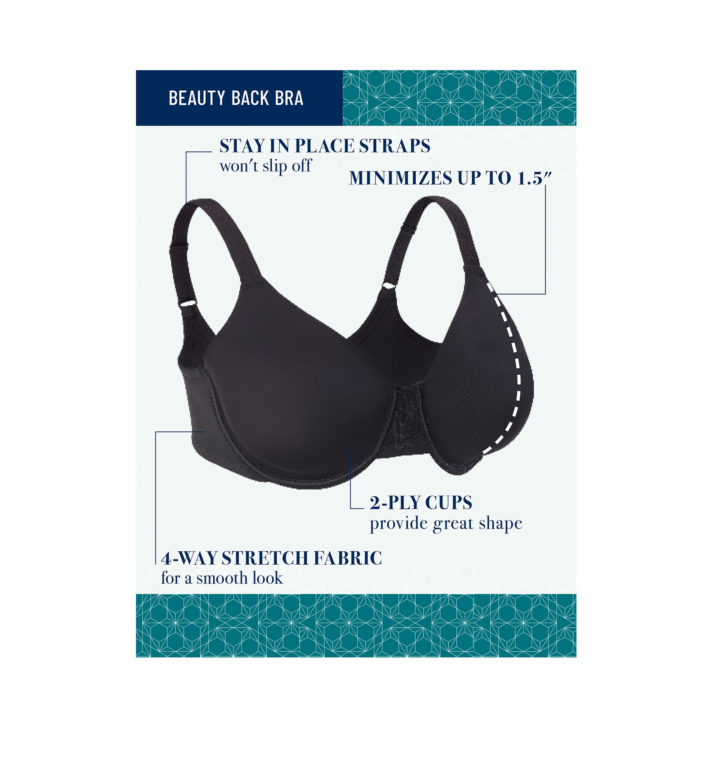 Beauty Back®  Underwire Minimizer