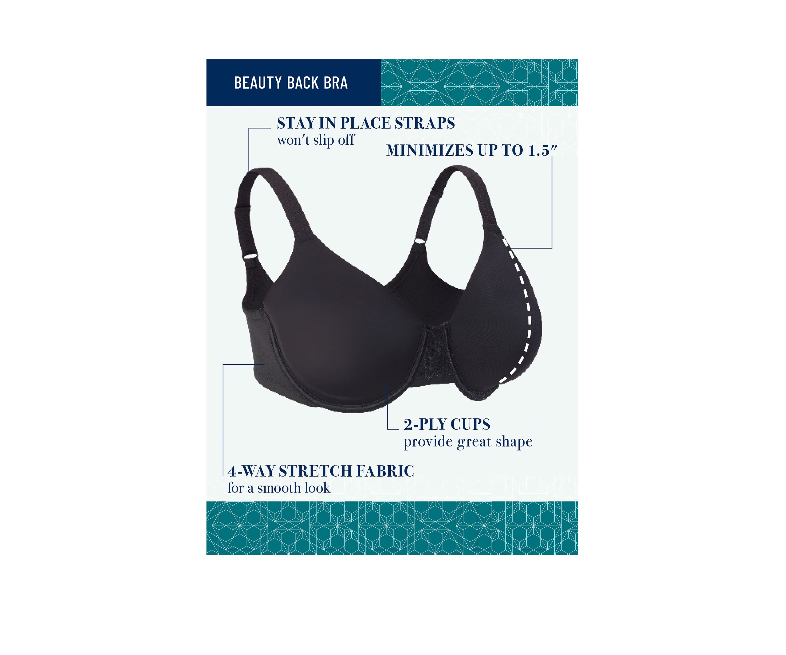 Beauty Back®  Underwire Minimizer