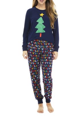 Merry Lane Falala Women s Family Pajama Set