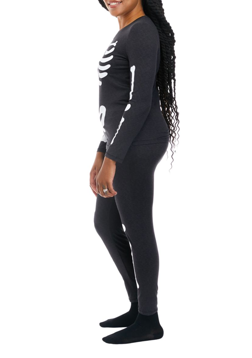 Mom Skeleton Pajama Set 