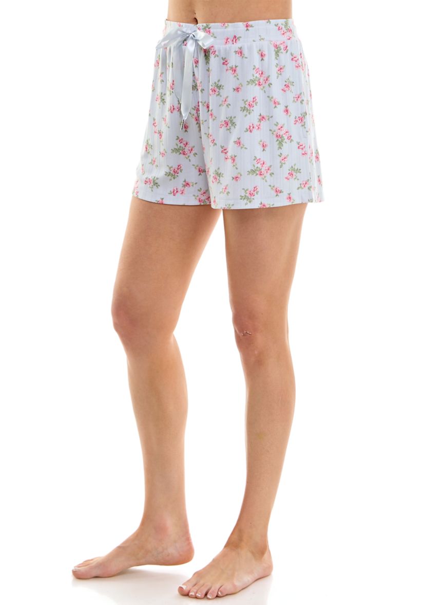 Two Piece Knit Boxer Pajama Set