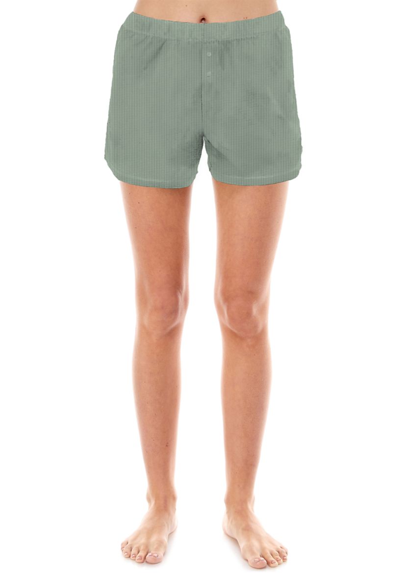 Womens 2-Pack Velour Boxer Bottoms