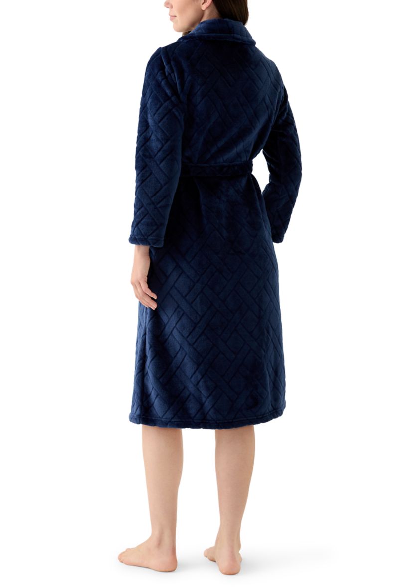 Womens Folded Shawl Robe