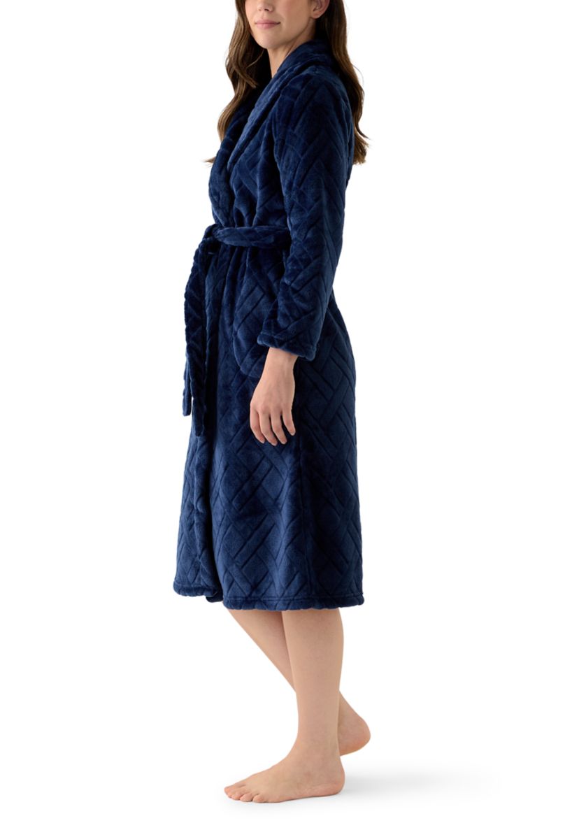 Womens Folded Shawl Robe