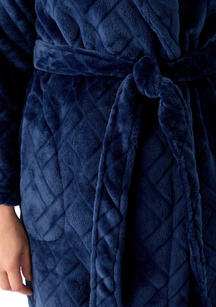 Womens Folded Shawl Robe