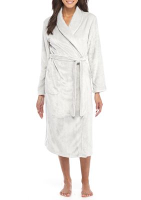 Kim Rogers® French Fleece Wrap Robe | belk