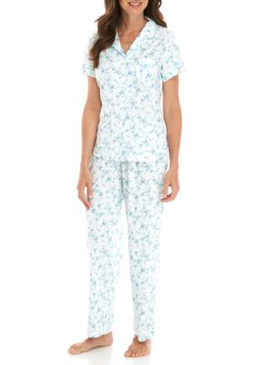 Karen Neuburger 2--Piece Short Sleeve Girlfriend Pajama Set | belk