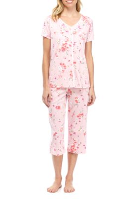 Karen Neuburger 2 Piece Top and Capris Pajama Set | belk