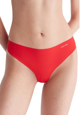 Calvin Klein Women's Invisibles Thong - D3428, Small