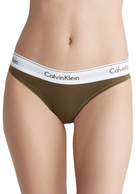 Calvin Klein Women's Underwear Modern Cotton Bikini Cut Briefs in