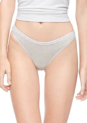 Calvin Klein CK One Cotton Thong, Medium -  0790812691748