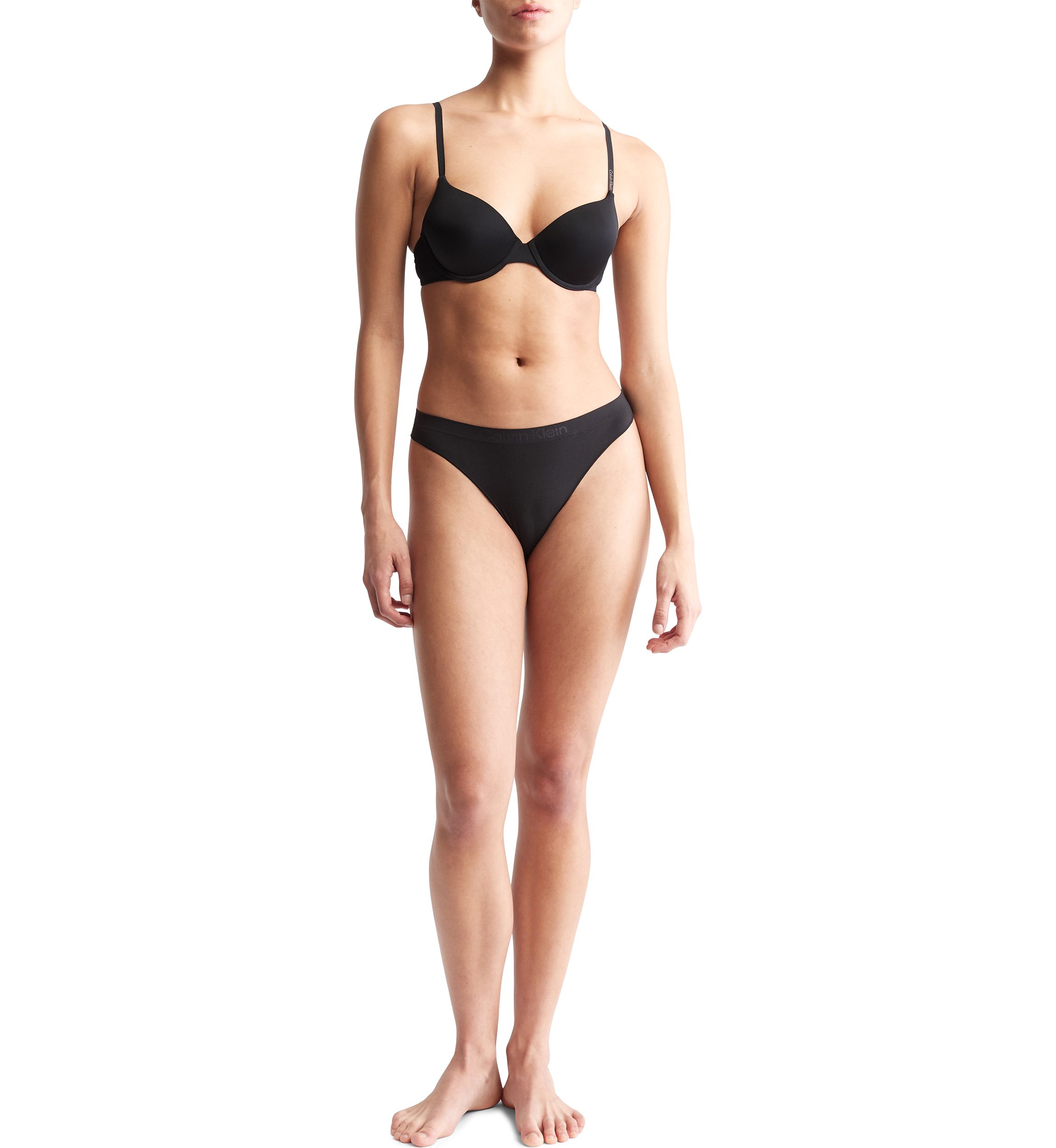 Bonded Flex Mid Rise Thong