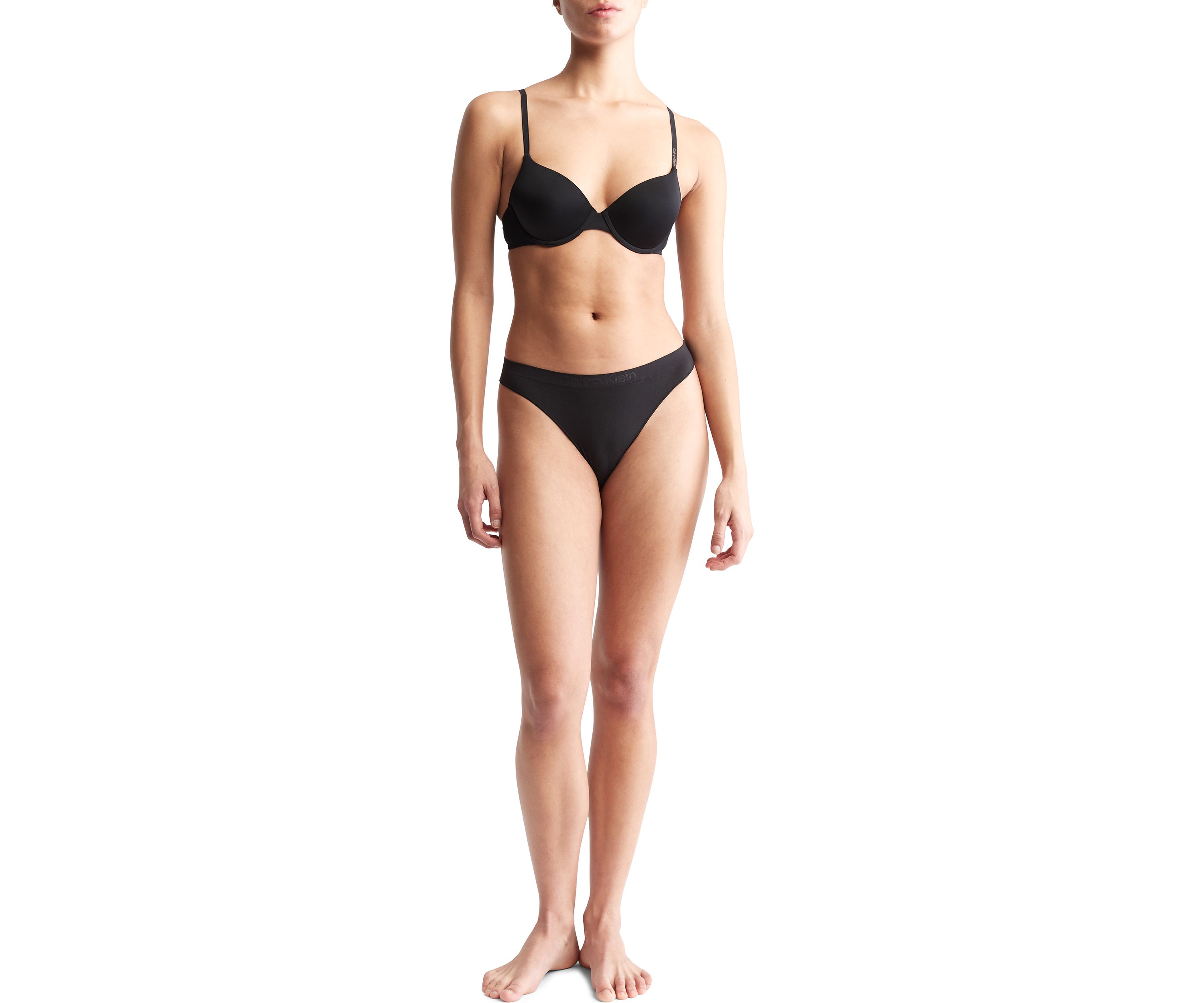 Bonded Flex Mid Rise Thong