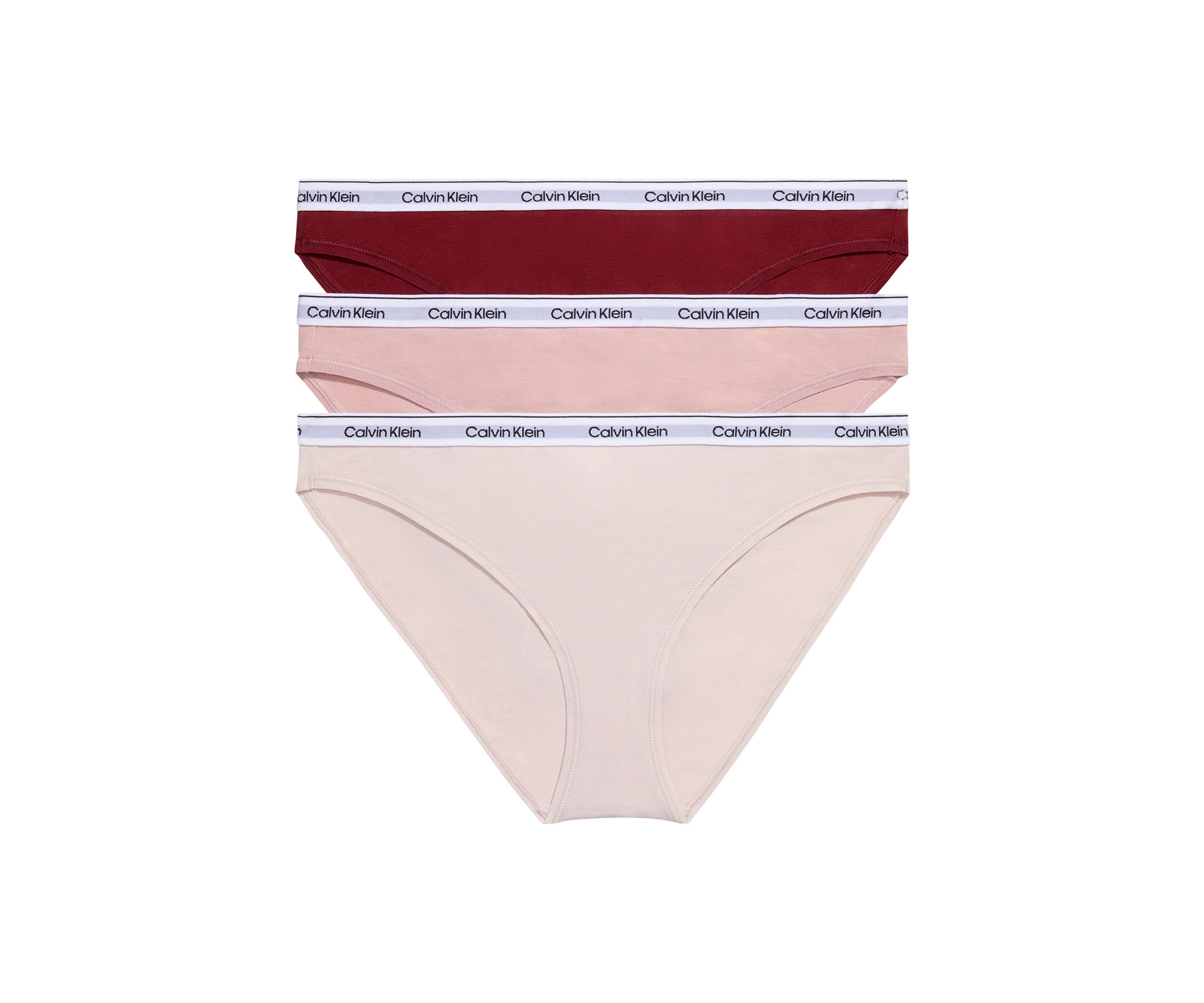 Modern Logo Cotton Bikini Panties - 3 Pack