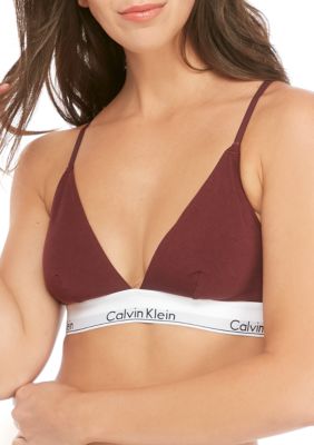 Calvin Klein Modern Cotton Metallic Maternity Triangle Bra - Belle