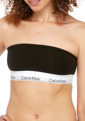 Calvin Klein Modern Cotton Bandeau Bra - Belle Lingerie