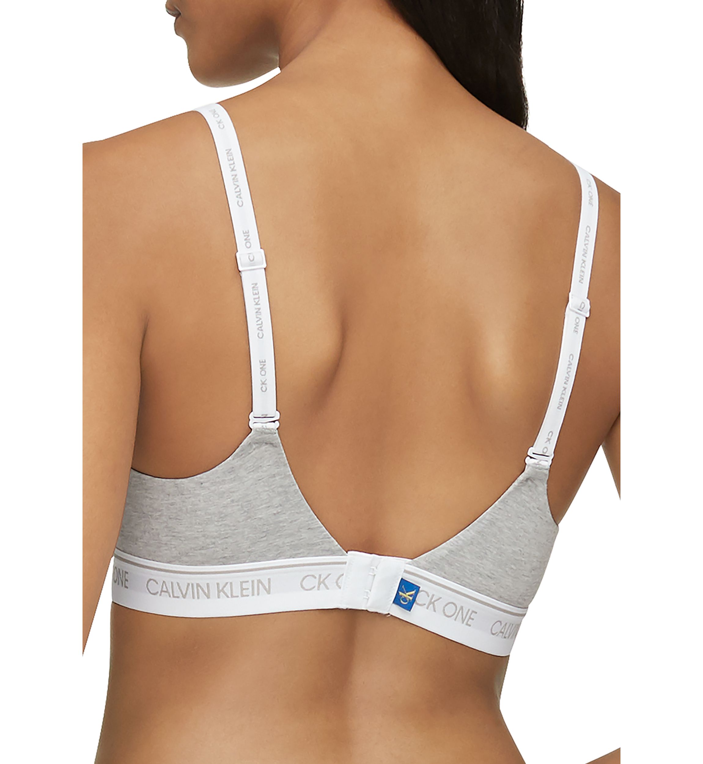 CK One Cotton Lightly Lined Bralette