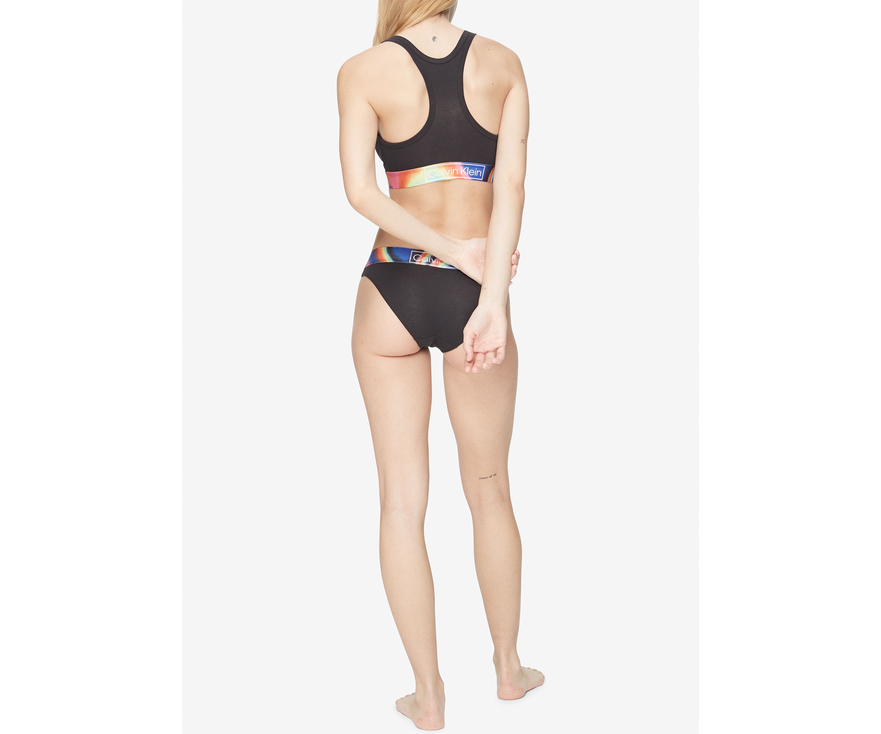 Reimagined Heritage Pride Cotton Unlined Bralette