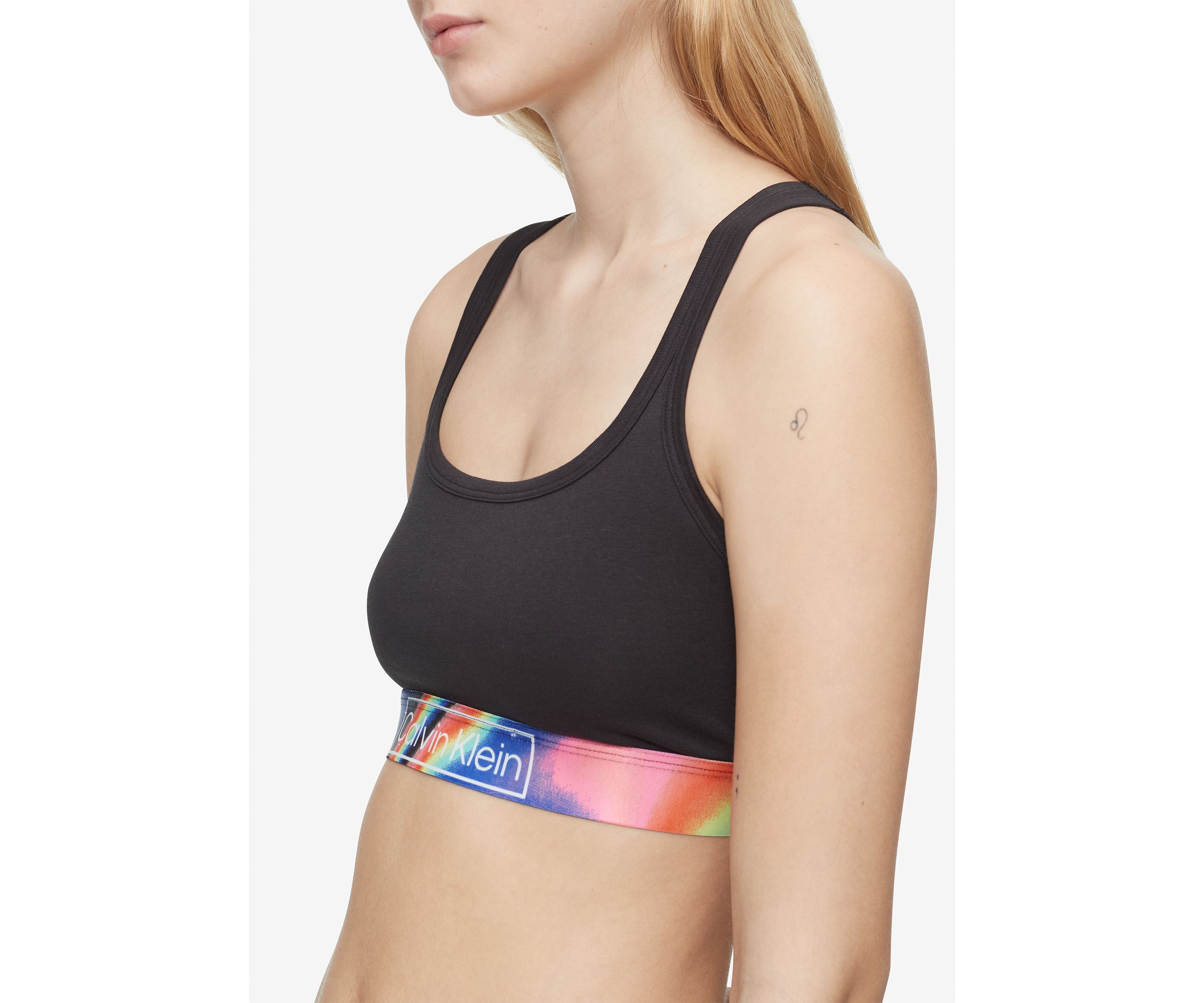 Reimagined Heritage Pride Cotton Unlined Bralette