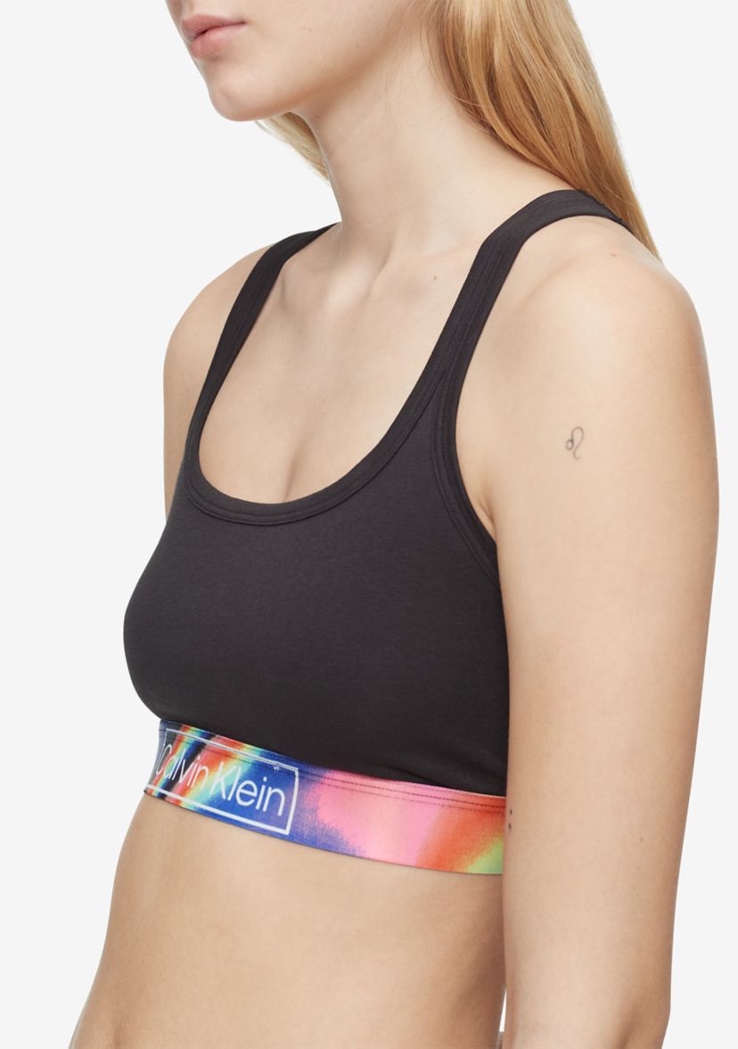 Reimagined Heritage Pride Cotton Unlined Bralette