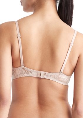 Sheer Marquisette Lace Lightly Lined Demi Bra by Calvin Klein Online, THE  ICONIC