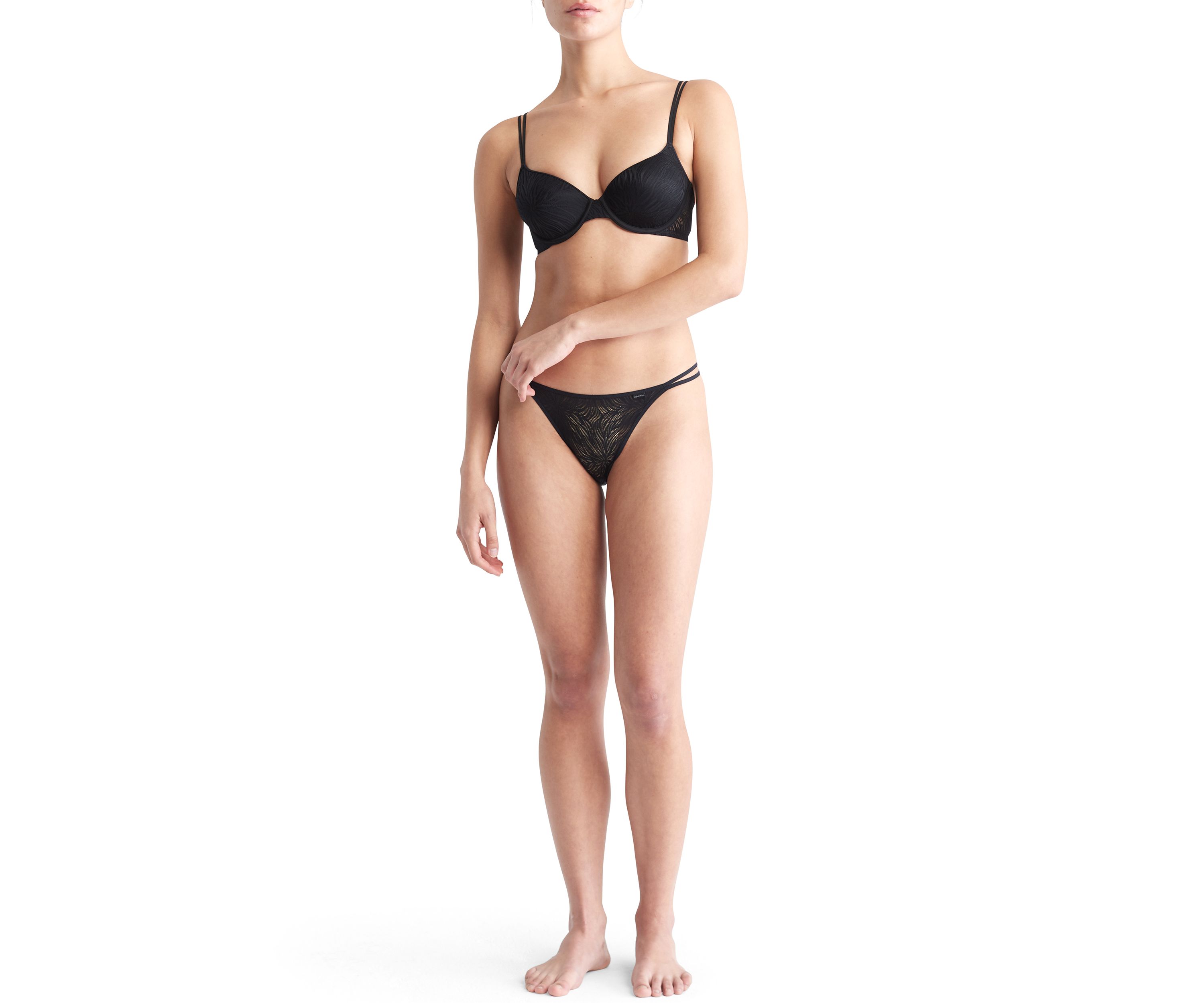 Sheer Marquisette Lace Lightly Lined Demi Bra