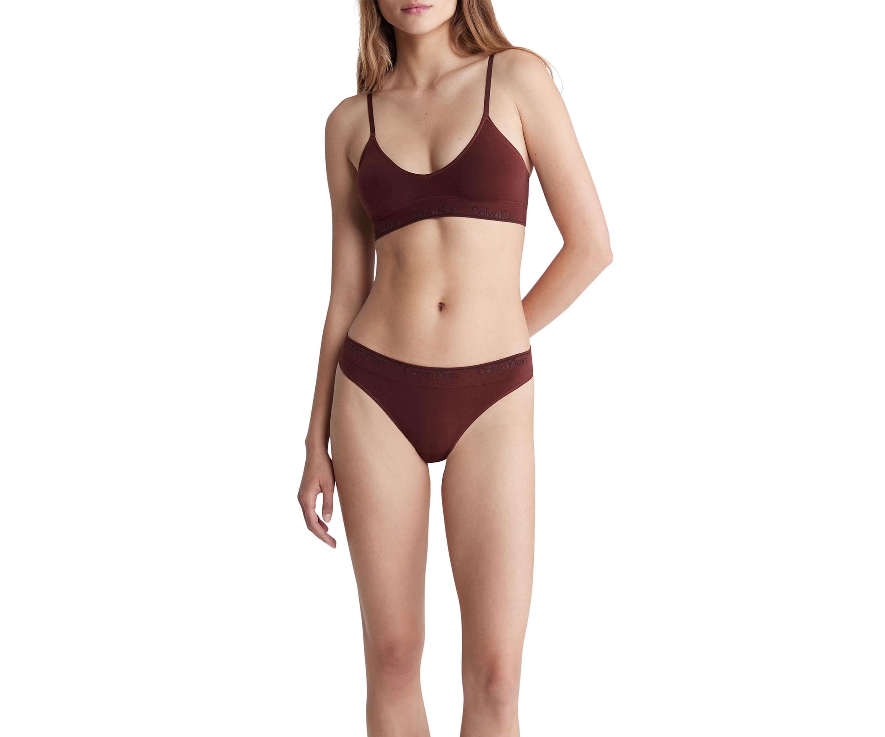 Modern Cotton Naturals Seamless Thong 