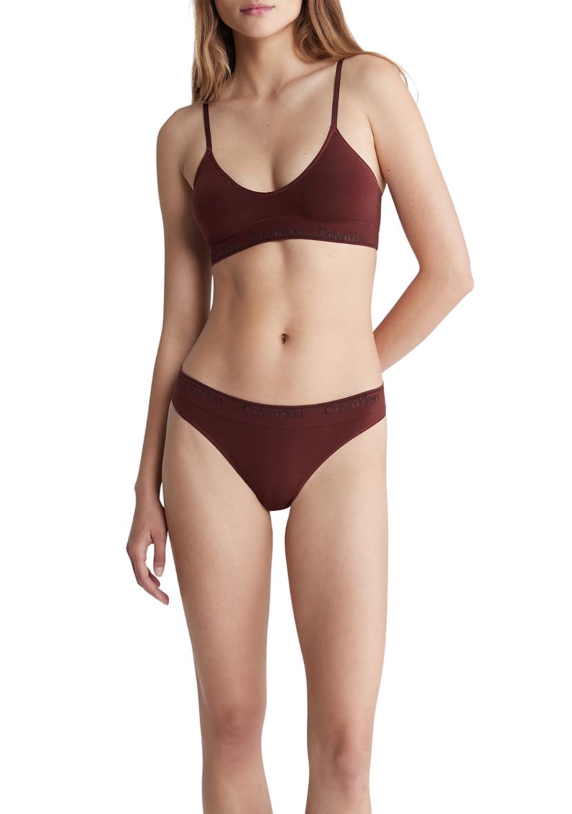 Modern Cotton Naturals Seamless Thong 