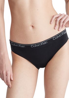 Modern Cotton Naturals Seamless Thong by Calvin Klein Online, THE ICONIC