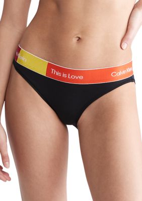 Pride This Is Love Color Block Bikini Panty