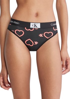 Buy Calvin Klein Women's Underwear Bare Lace Thong Panty Online at