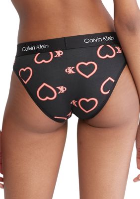 Calvin Klein Underwear Modern Cotton Dot High-Waist Bikini Panty