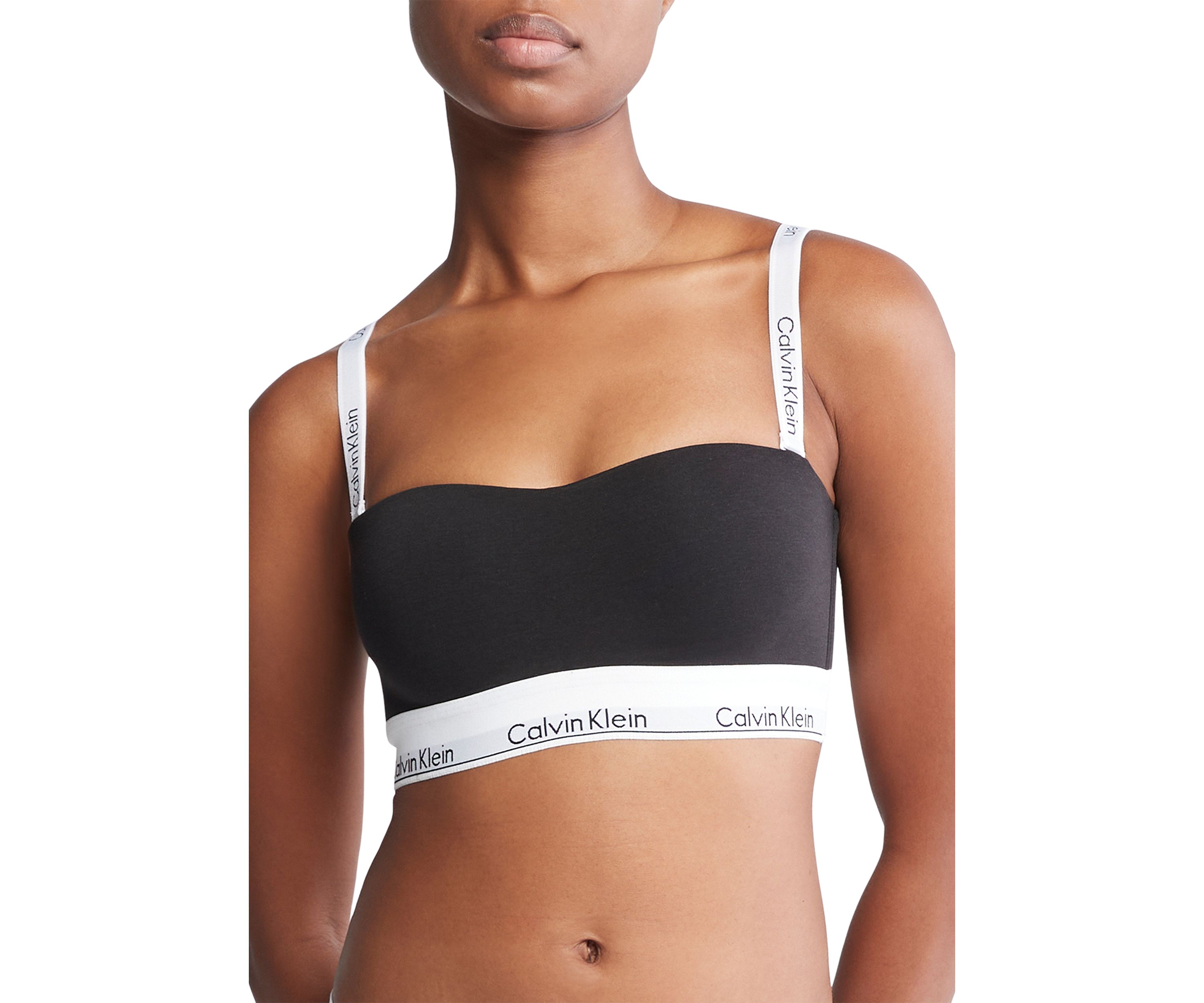 Modern Cotton Lightly Lined Bandeau Bra