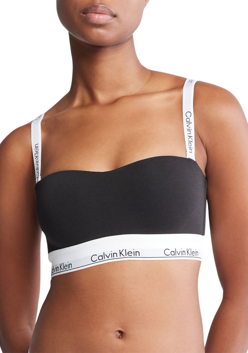 Modern Cotton Lightly Lined Bandeau Bra