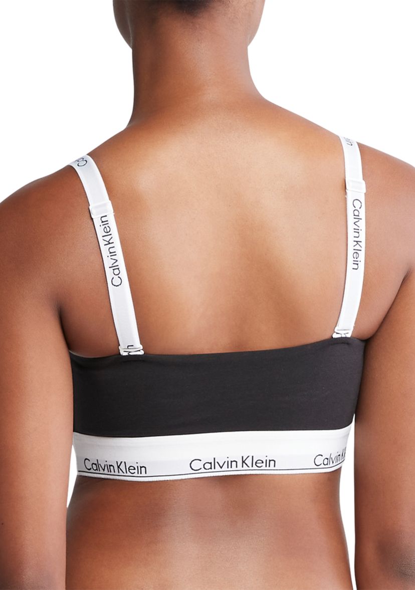 Modern Cotton Lightly Lined Bandeau Bra