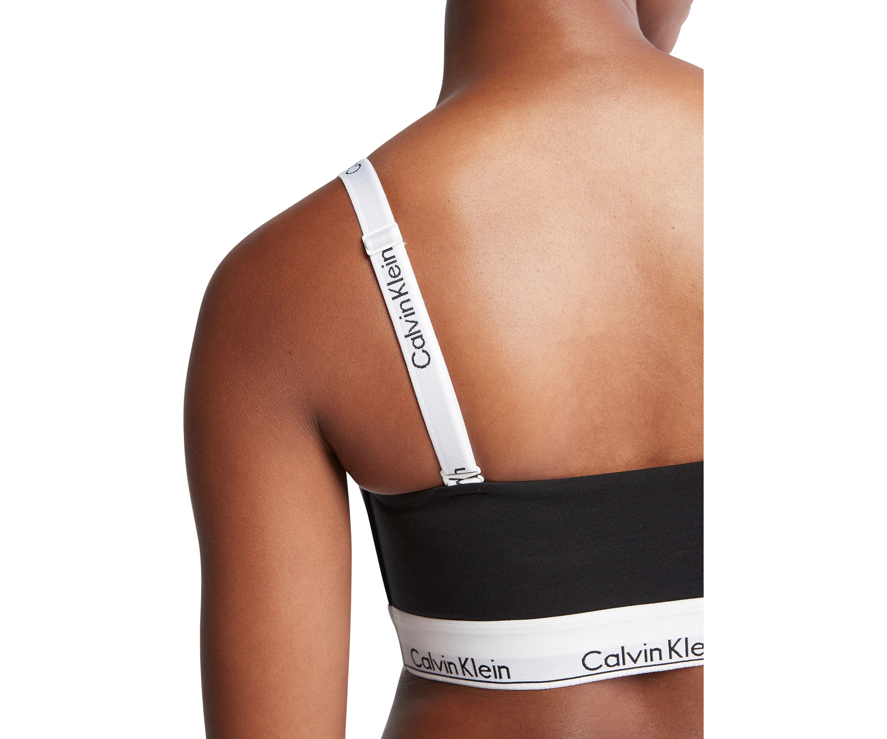 Modern Cotton Lightly Lined Bandeau Bra