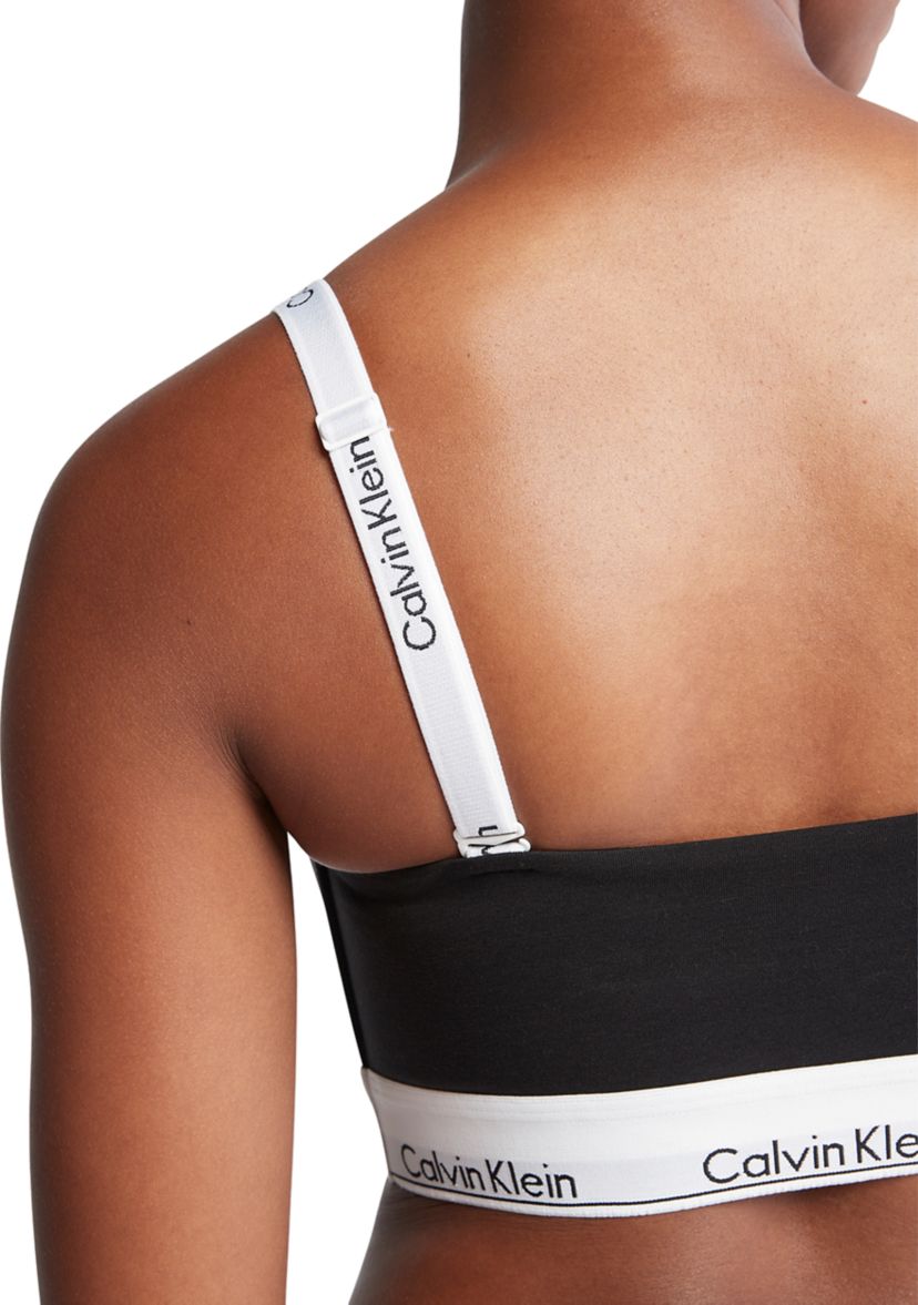 Modern Cotton Lightly Lined Bandeau Bra