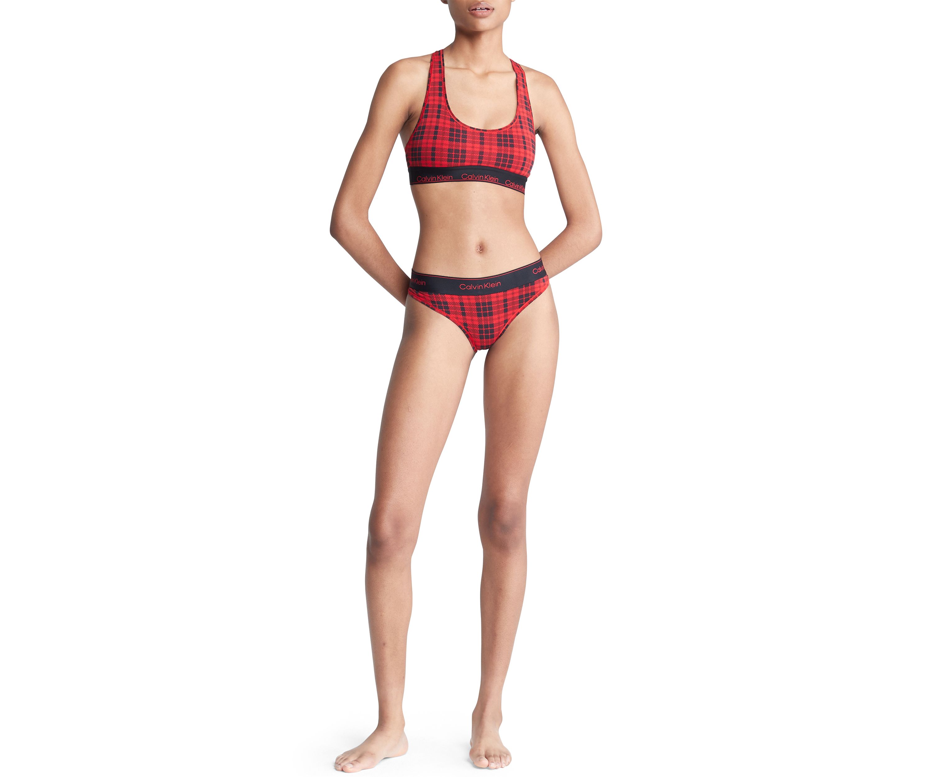 Modern Cotton Holiday Bralette