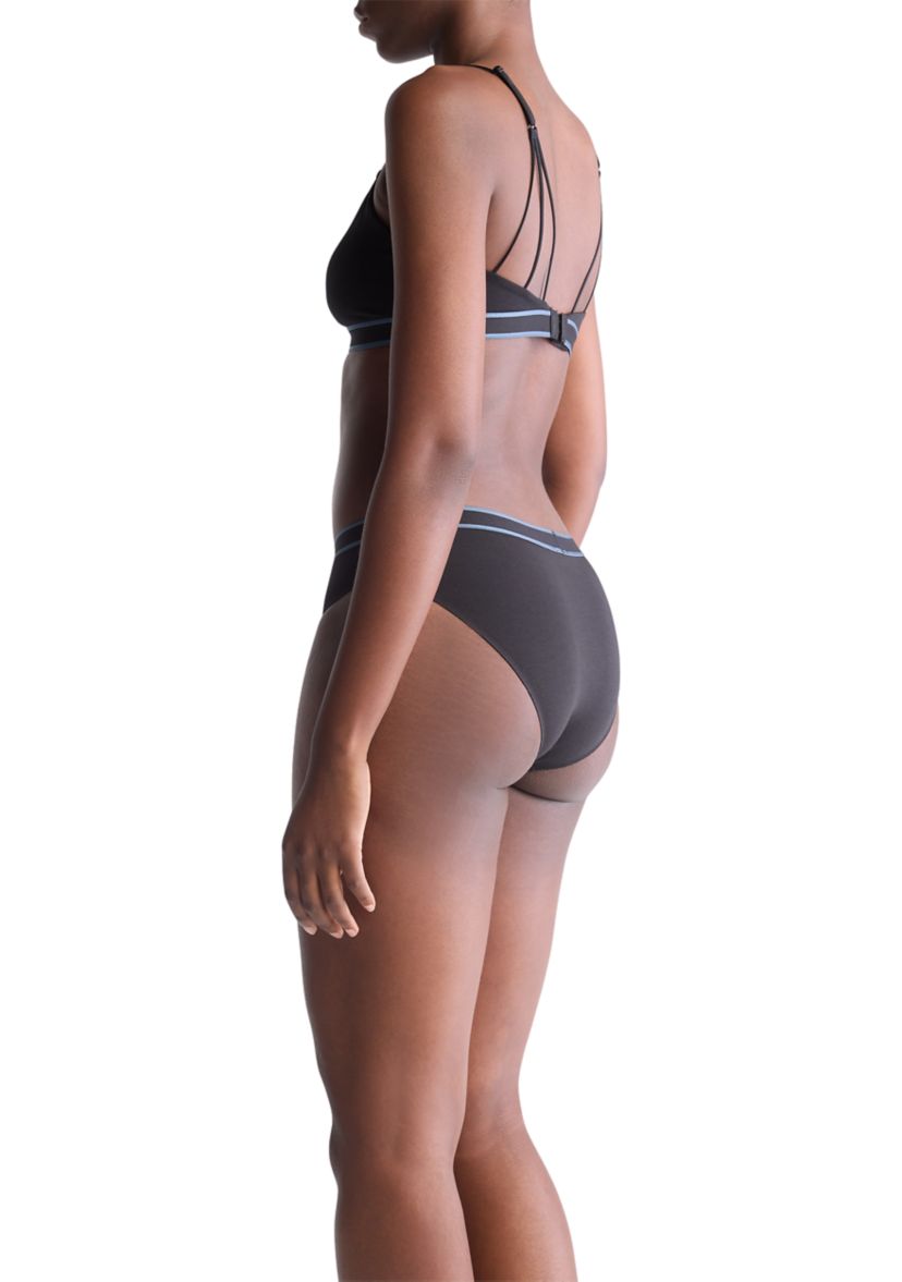 Tonal Cotton Bikini 
