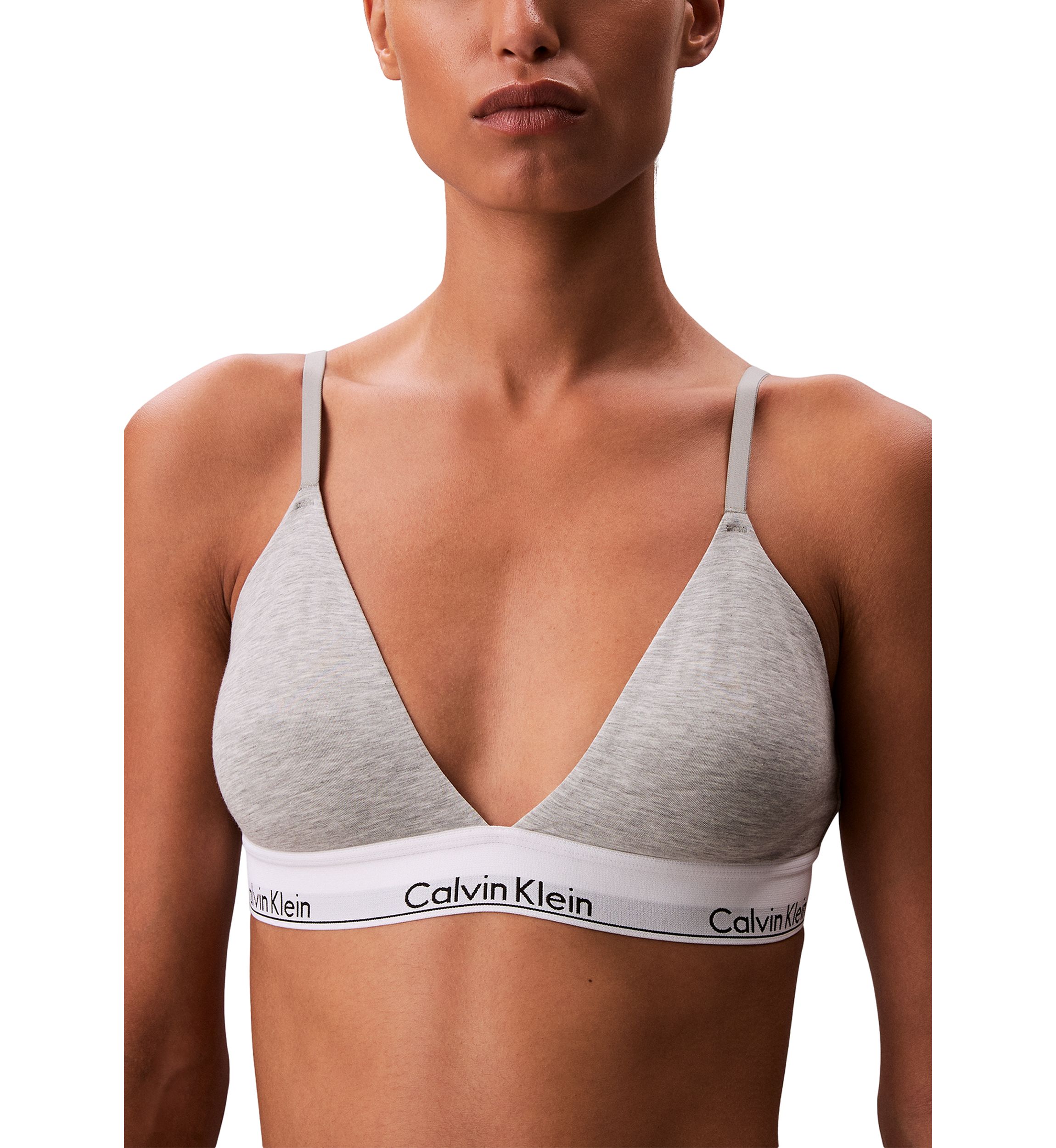 Icon Cotton Modal Lightly Lined Triangle Bralette