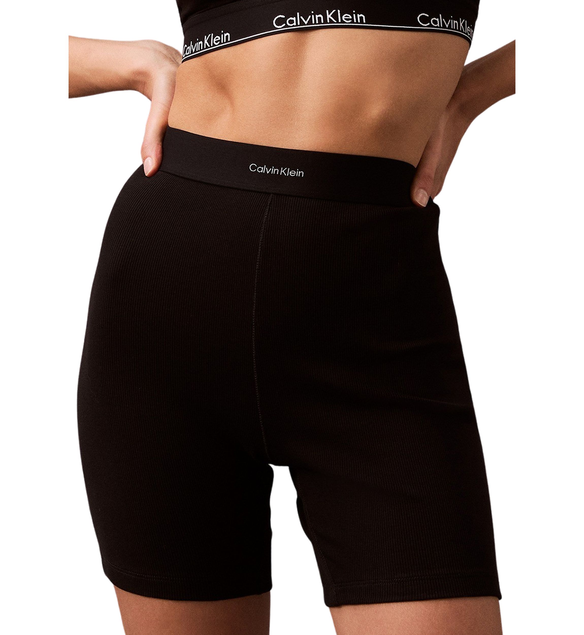 Modern Ribbed Bike Shorts