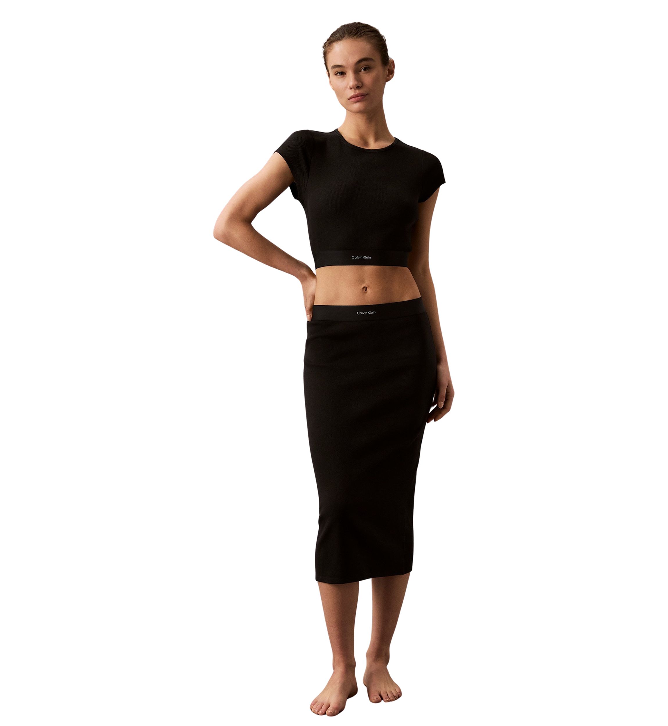 Modern Rib Cropped T-Shirt