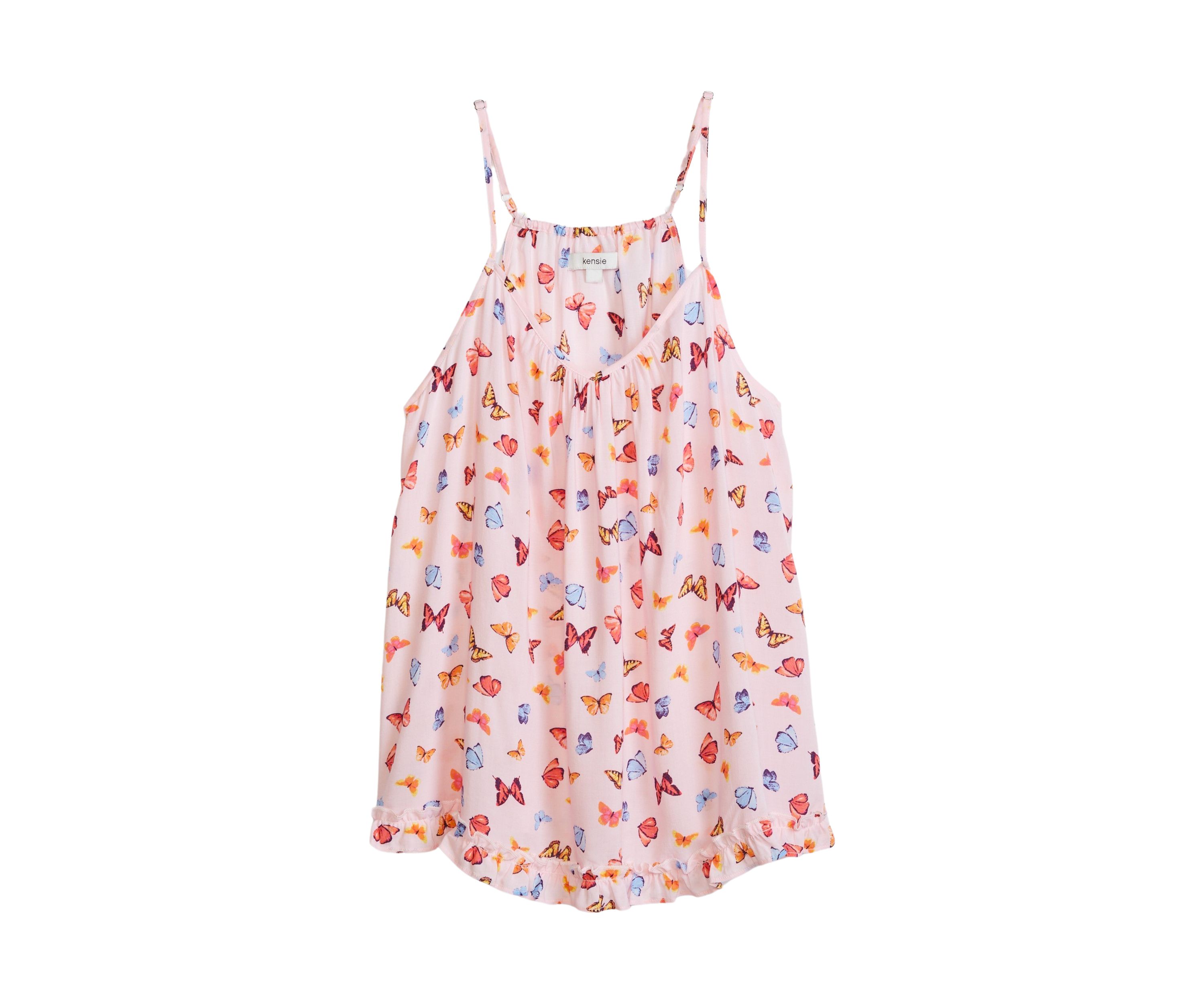 Womens Sleeveless V-Neck Pajama Cami