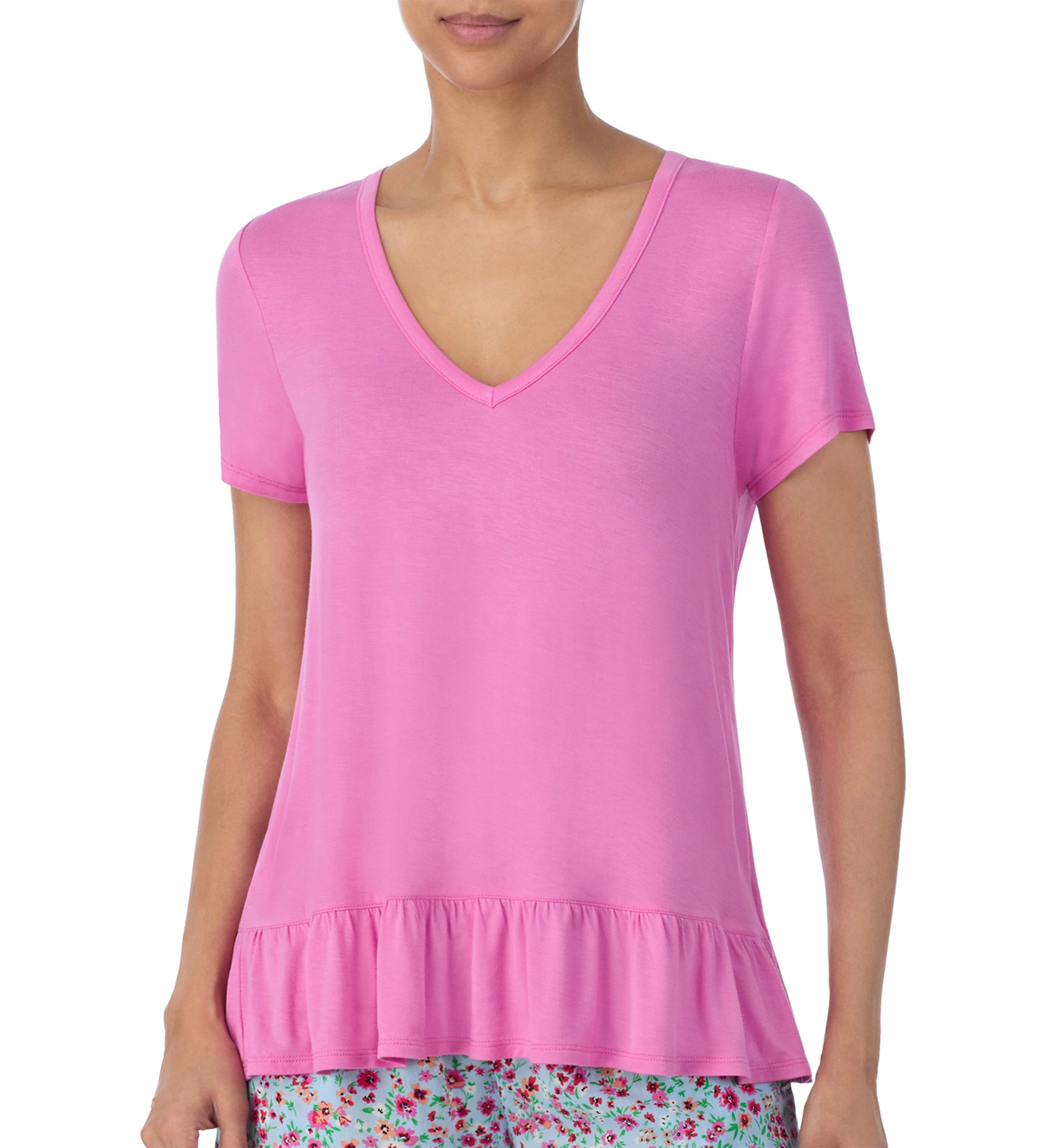 Womens Peplum Sleep T-Shirt