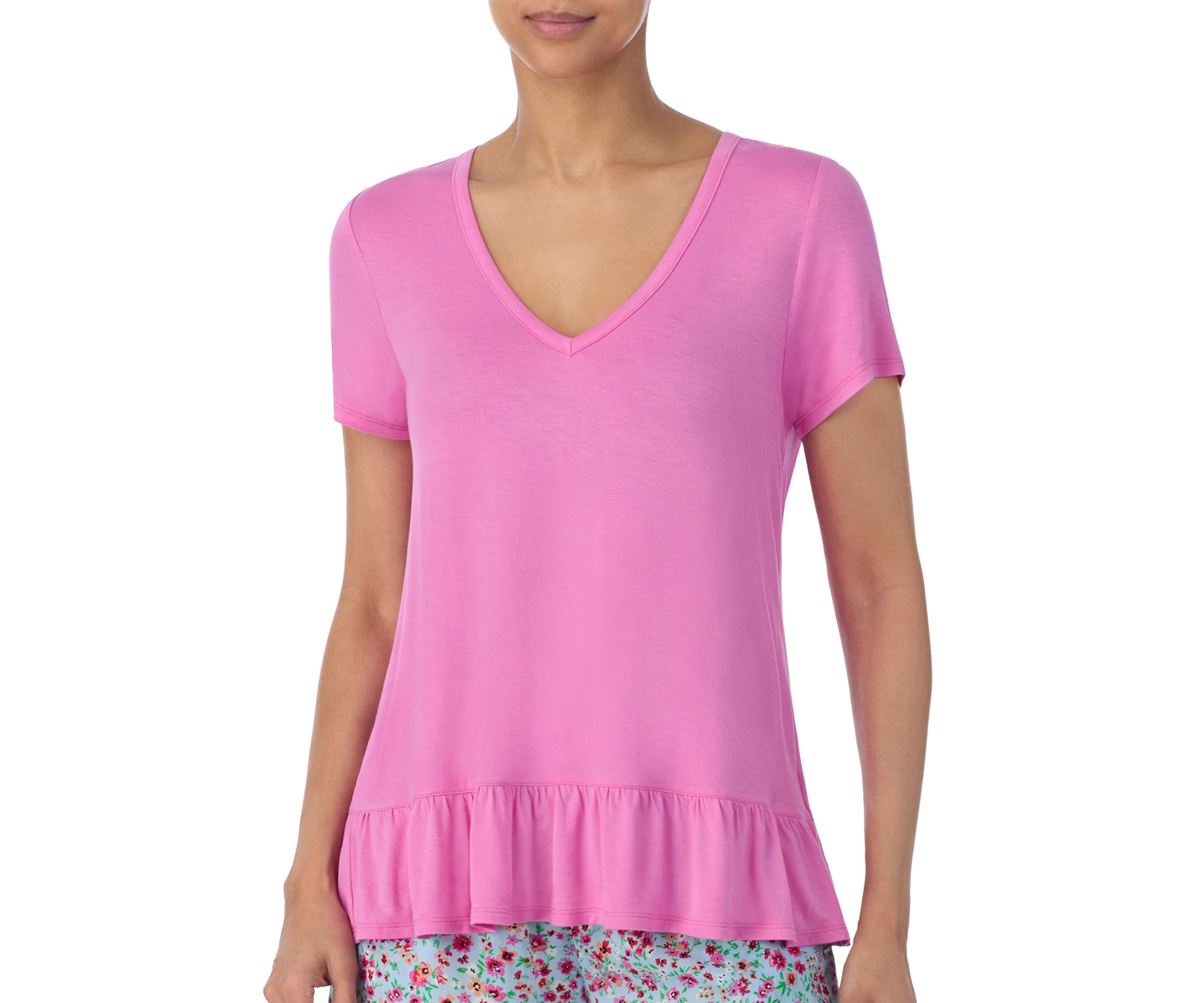 Womens Peplum Sleep T-Shirt