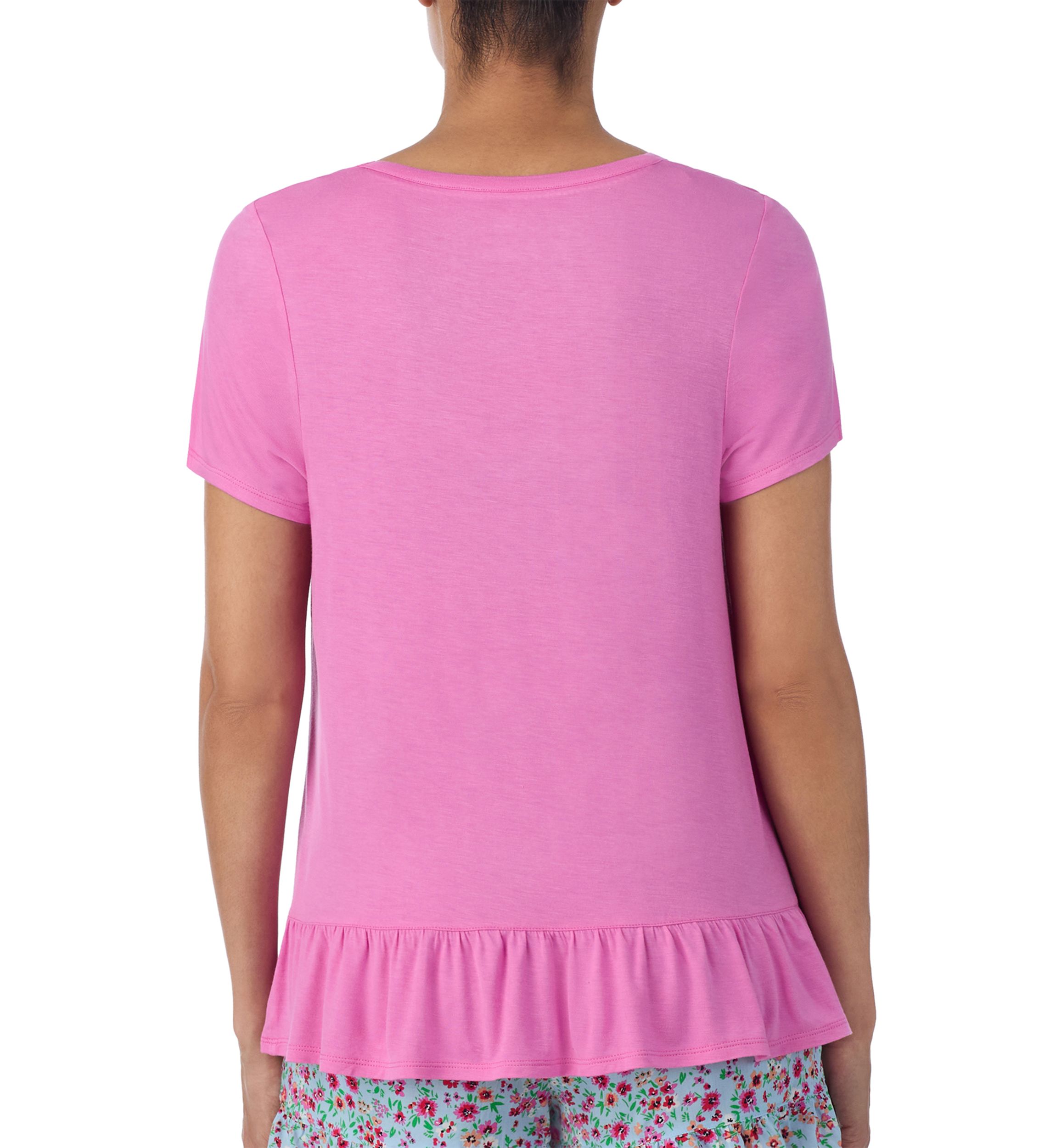 Womens Peplum Sleep T-Shirt