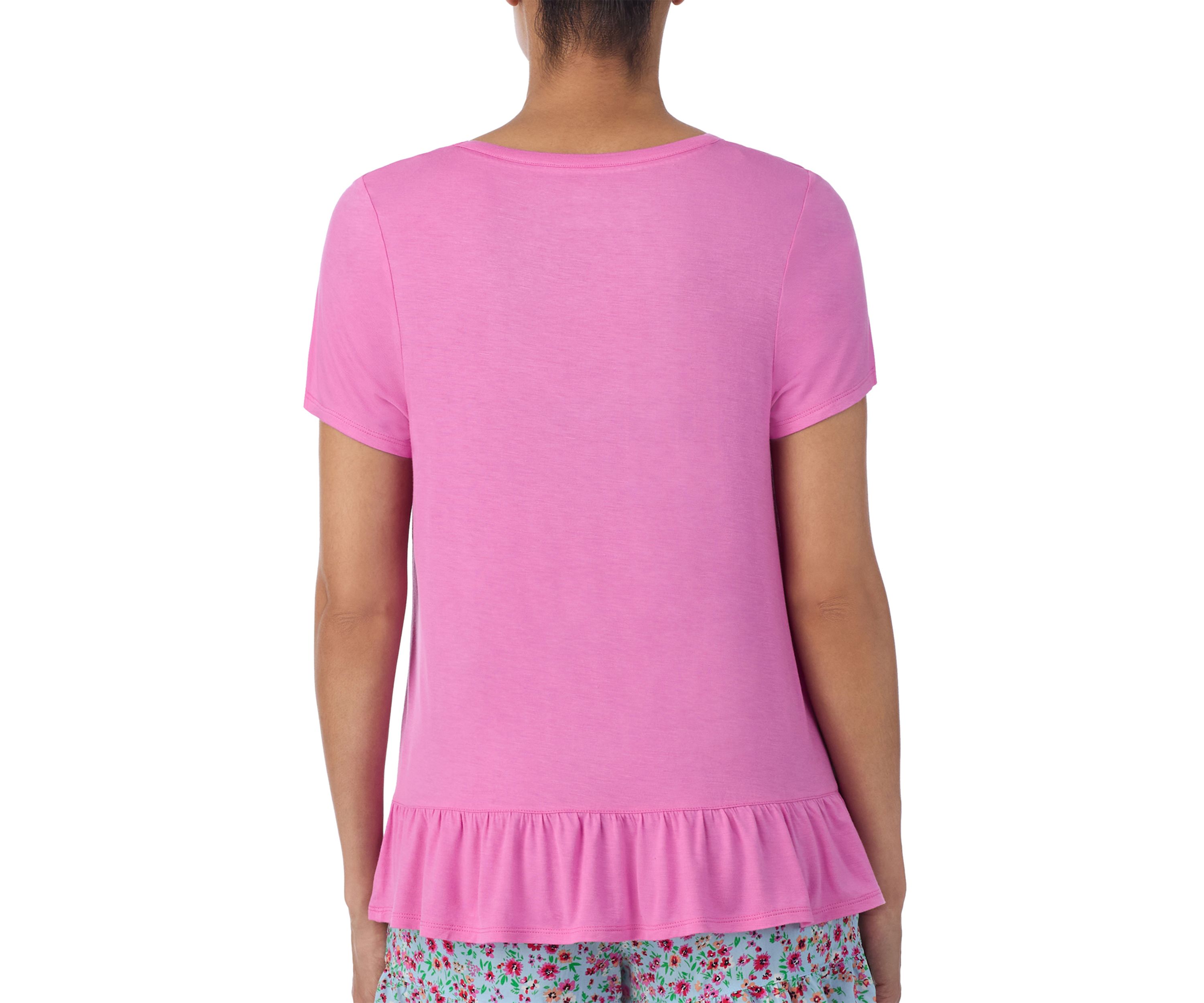 Womens Peplum Sleep T-Shirt
