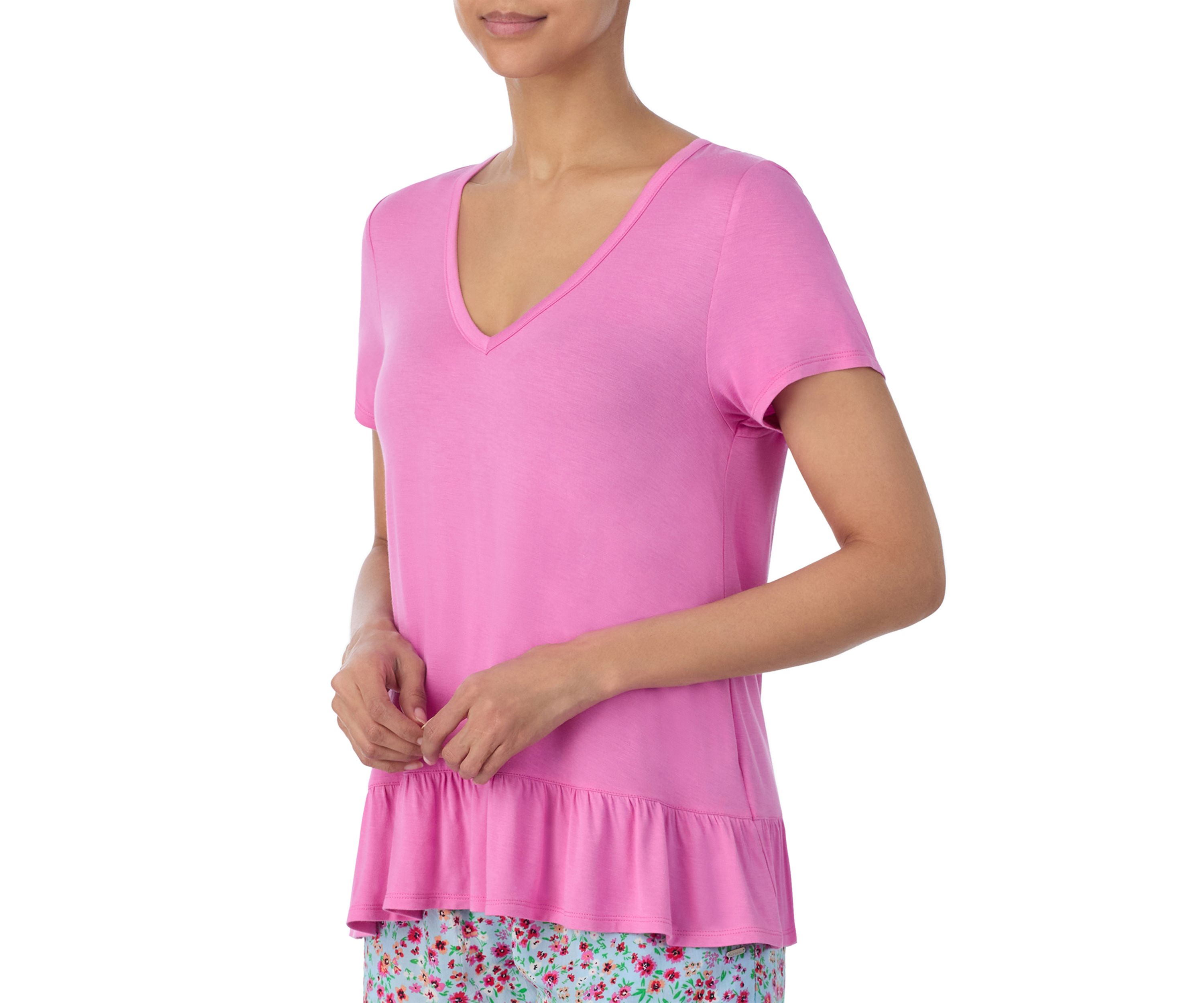 Womens Peplum Sleep T-Shirt